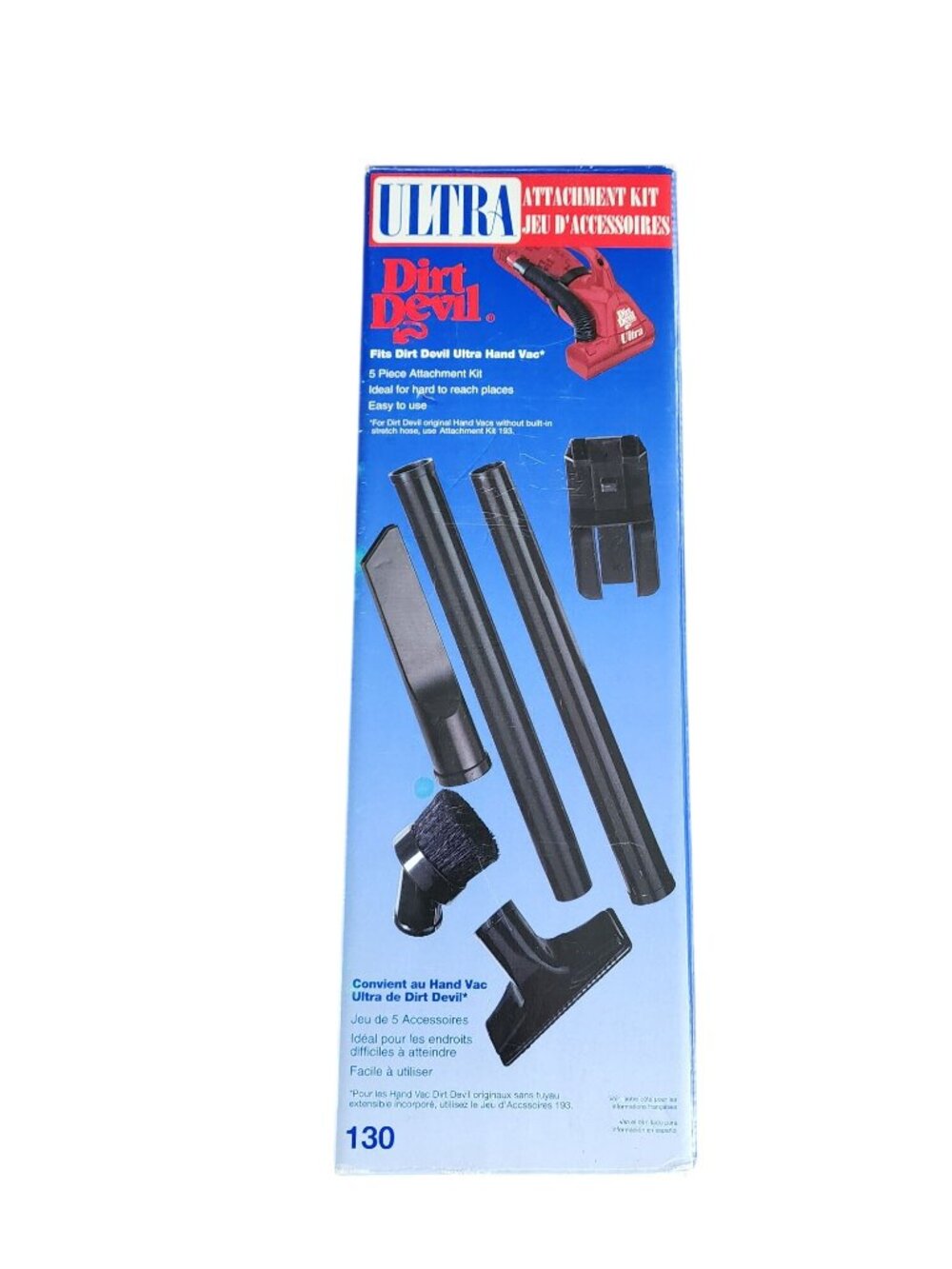 Dirt Devil Model 130 Ultra Hand Vac 5 Piece Attachment Kit